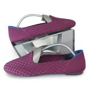 Rothy's The‎ Almond Loafer Quilted Plum Slip-on Women's 8.5